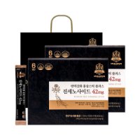 면역강화 홍삼스틱 플러스 진세노사이드 42mg 10ml 30포 x 2박스 +쇼핑백 증정