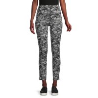 Patrizia Luca High-Waist Camo Leggings - CHARCOAL 107464