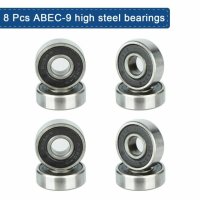 4PCS 스케이트 보드 휠 스케이트 보드 95A 휠 베어링 ABEC-9