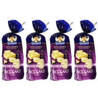 퀘이커 라이스 케이크 체다 156g x 4팩 글루텐프리 Rice Cakes