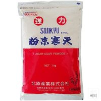 일본 Agar Honpo Powdered 아가 혼포 파우더 한천 가루 1kg 1 kilogram x 1 1개