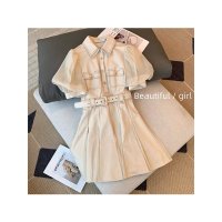 Vestido 빈티지 원피스 중국 L