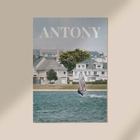 니은기억 사진포스터 액자 - Antony - Antony 포스터만 무광지 - A1