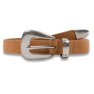 [도프셉] Suede Western Belt in Camel DS23SSCBT05CML