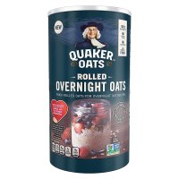 퀘이커 롤드 오버나이트 오트 540g 오트밀 귀리 Rolled Overnight Oats