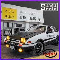 스케일 1 20 초기 D AE86 금속 다이 캐스트 합금 장난감 자동차 모델 트럭 당겨