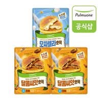 풀무원 쫄깃바삭호떡 계피 모짜치즈 400gx3봉