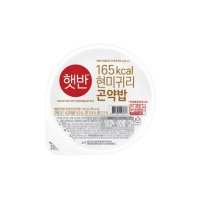 햇반 귀리 흑미 곤약밥 150g x 24 식이섬유가 풍부하고 칼로리가 낮은 곤약쌀로 지어낸