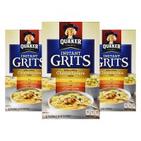 Quaker 퀘이커 인스턴트 그리츠 치즈 러버 28g x 36팩 Instant Grits