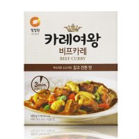 청정원 카레여왕 비프카레  160g  1개