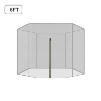 트램폴린 안전망 6-12 극 PE 보호망 1 83m