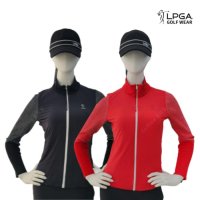 LPGA 골프 여성 바람막이 니트소매 스윙 점퍼 C602P