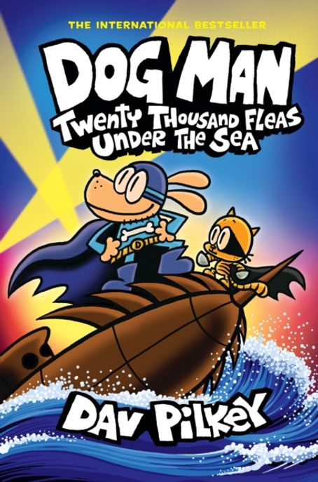 Dog Man: Twenty thousand fleas under the sea 표지