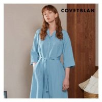 코벳블랑 COVETBLAN 여성 오픈카라 롱원피스 V192MOP107W