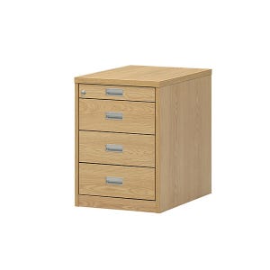 스퀘어 F형 4단 이동서랍