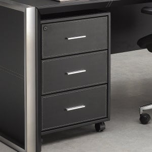 하데스 가죽 이동서랍