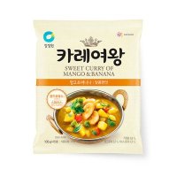 대상 청정원 카레여왕 망고 & 바나나 108G