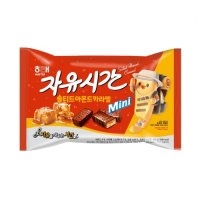 해태제과 자유시간 미니 솔티드아몬드카라멜 420g