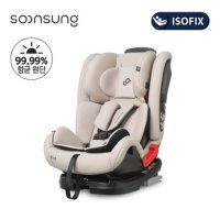 순성 브릭 토들러 주니어카시트 밀키베이지 (ISOFIX)/선쉐이드+컵홀더