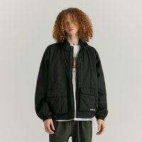 SECONDMONO 컨템포러리 크롭 필드 자켓 CONTEMPORARY CROP FIELD JACKET COOSJP024BLACK