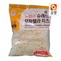 사조오양 자연산99 슈레드 모짜렐라 피자 치즈 분쇄형 1kg