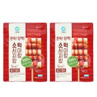 청정원 소시지랑 떡이랑 440g 4입 x 2봉 총 8개입 소떡소떡