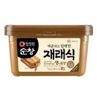 청정원 순창 개운하고 담백한 재래식 생된장 1kg