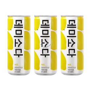 데미소다 레몬 250mlx30캔/1BOX