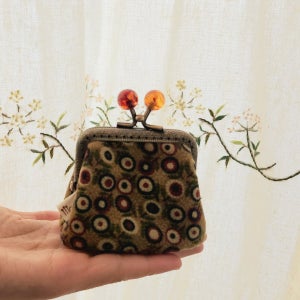 보들이 똑딱이  레인드롭 카키 , 모해 (MOHAE)