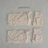 피카부 달콩 배냇세트 2컬러 신생아옷 배냇저고리 peekaboo