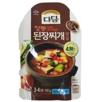 맛나 다담정통된장찌개양념 140G 씨제이