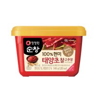 청정원 순창 찰고추장 500g 양념 장 조미료