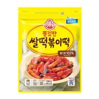 오뚜기 쫄깃한 쌀떡볶이떡 냉장 450g 아이들간식 밀키트 2세트