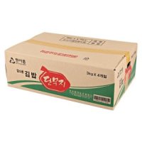 맛나 김밥단무지 3KG 한아름 BOX 4