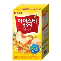 담터 복숭아 아이스티 20T