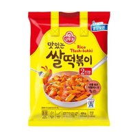 오뚜기 맛있는 쌀떡볶이 424g 아이들간식 밀키트 2세트