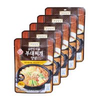 오뚜기 오늘밥상 송탄식 사골 부대찌개 양념 110g 5개