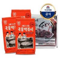 사조대림 대림냉장 대림선 국물떡볶이 373g x3개 쫄깃찰순대500g