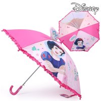 디즈니 백설공주 우산 5-6세 여아 어린이용 튼튼한 장우산
