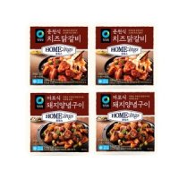 청정원 치즈닭갈비 220g 2개 돼지양념구이 210g 2개