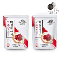 순창문옥례식품 고추장 매실장아찌 150g 파우치 2개