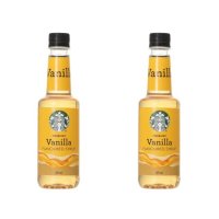 Starbucks Vanilla flavored syrup 스타벅스 일본 바닐라 맛 시럽 2팩