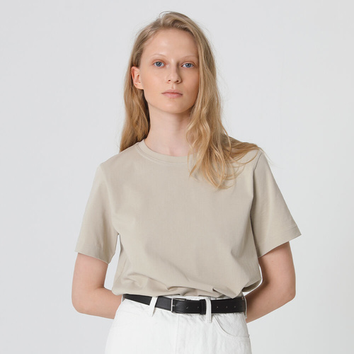 [르바] [20차] Basic Round Cotton T-Shirt - 5colors
