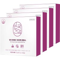 안국건강 루테인 지아잔틴 플러스 영양제  60정  4개