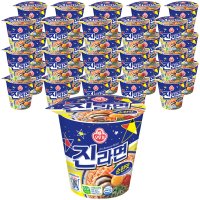 오뚜기 진라면 순한맛 소컵 65g  36개