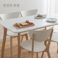 투명 테이블 매트 커버 PVC 식탁 플레이트 테이블보