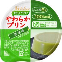 일본 하우스 식품 부드러운 푸딩 말차 맛 63g 12pcs