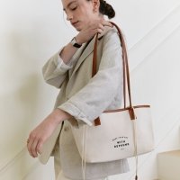 드파운드 [안소희/차정원 착용] day bag (shopper) - camel (S)