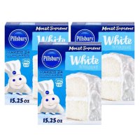 Pillsbury Moist Supreme Premium Cake Mix 필스버리 촉촉한 프리미엄 케이크 믹스 432g x3팩