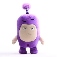 오드봇 봉제 인형 이상한아이들 15cm 만화 oddbods 애니메이션 플러시 군인의  자주색